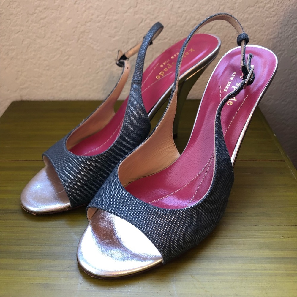 Kate spade strappy heels